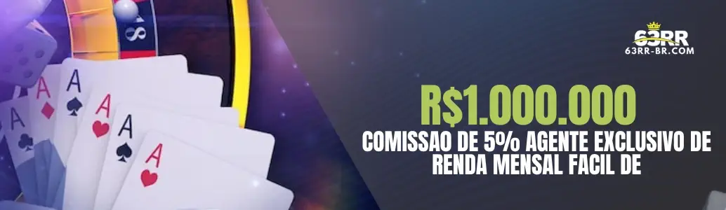 63RR cassino bônus de boas-vindas e promoções ativas